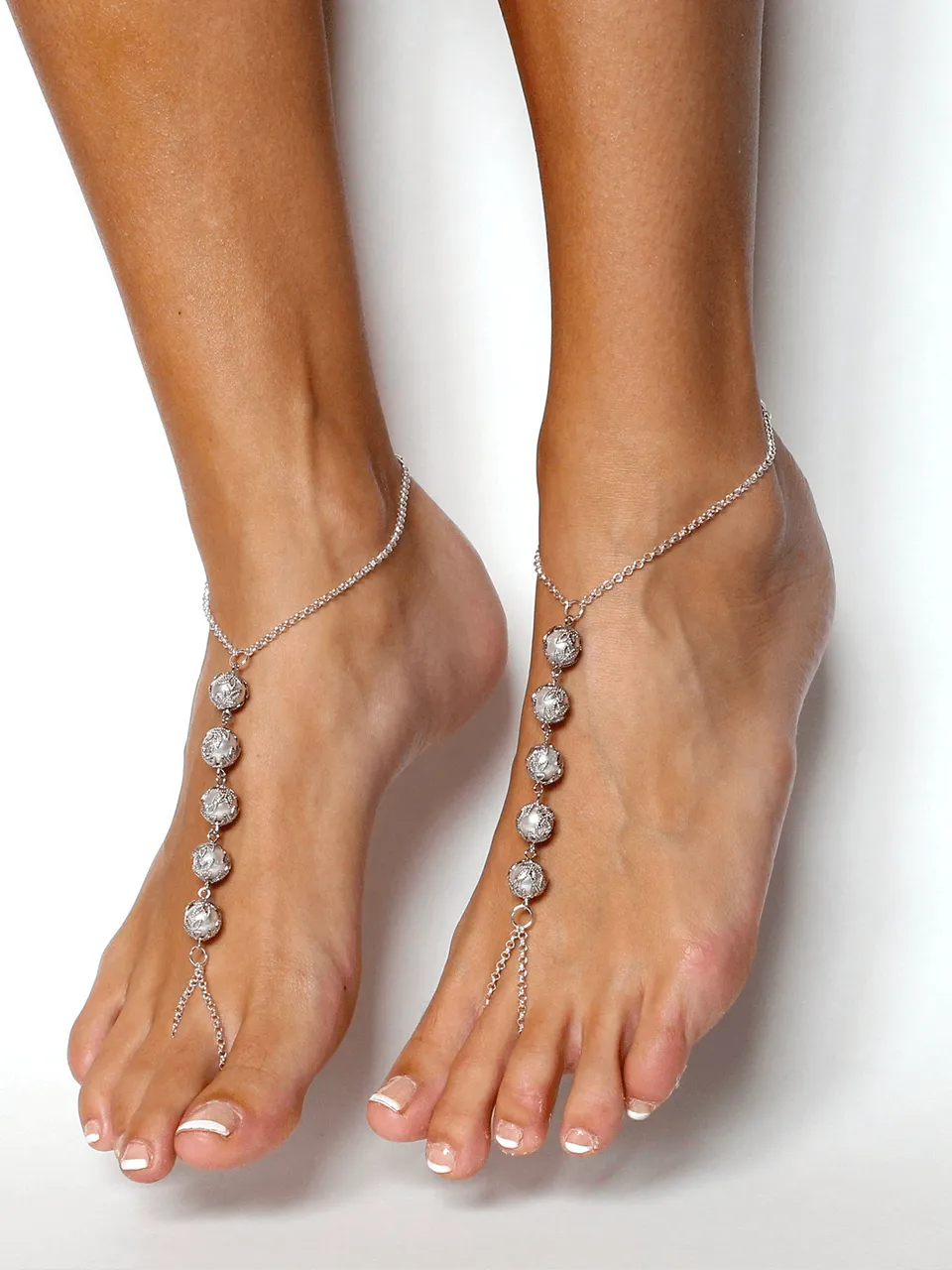 Auralia Barefoot Sandals Foot Jewellery