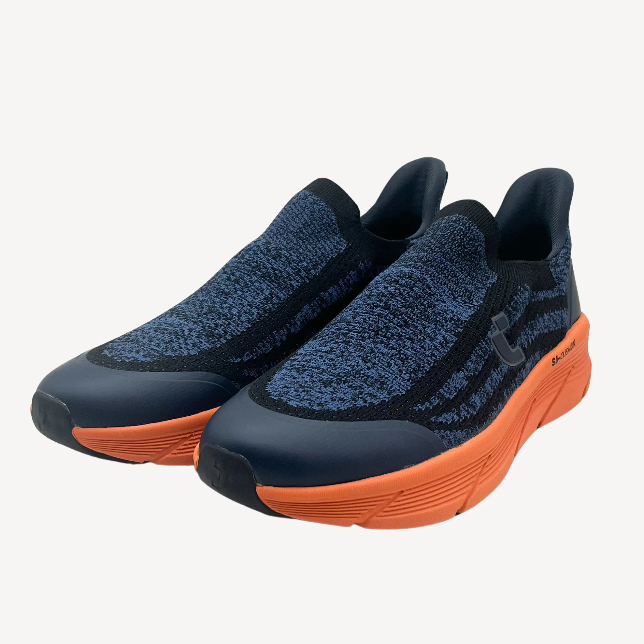 SJ Cushion Slip On Men Navy Orange